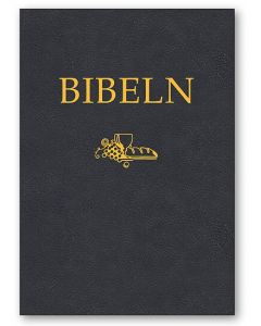 Bibeln SFB 2015, kompakt, svart cabraskinn